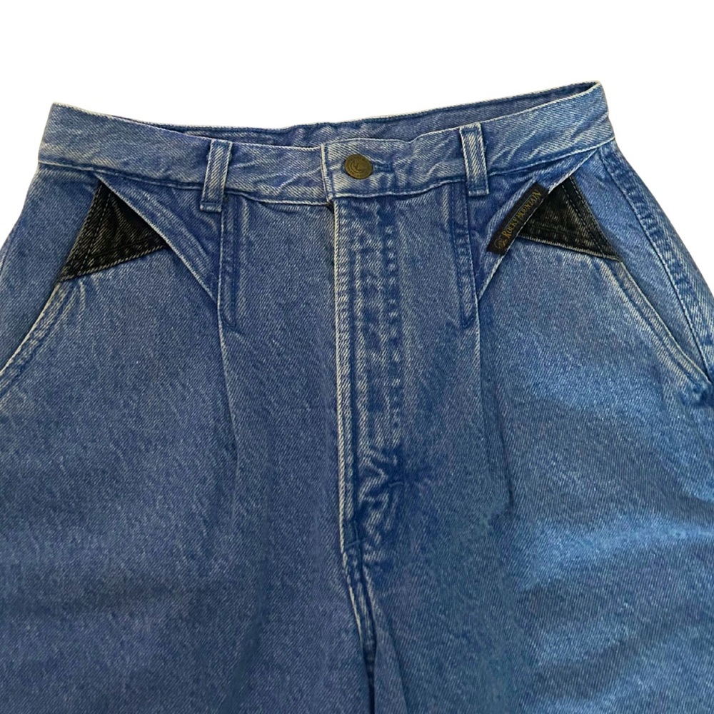 Vintage 90s Rockies High Waist Tapered Jeans | Blue | Vintage 29/9 (W27 x L36) - Picture 2 of 6